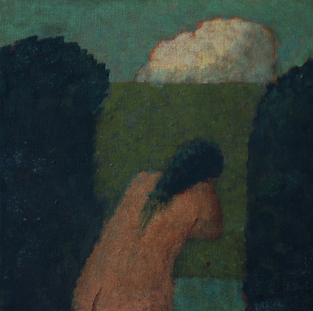 Untitled Figure in Landscape 1 2020 25 x 25 cm £2,950