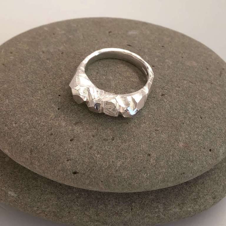 Crystal Johnson Rock Ring