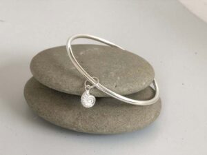 Crystal Johnson Fossil Bangle