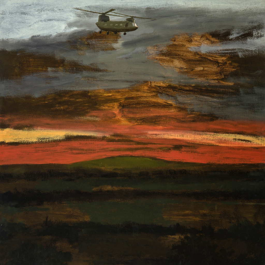 Etchilhampton Sunset 2015 24” x 24” 61 x 61 cm £16,000