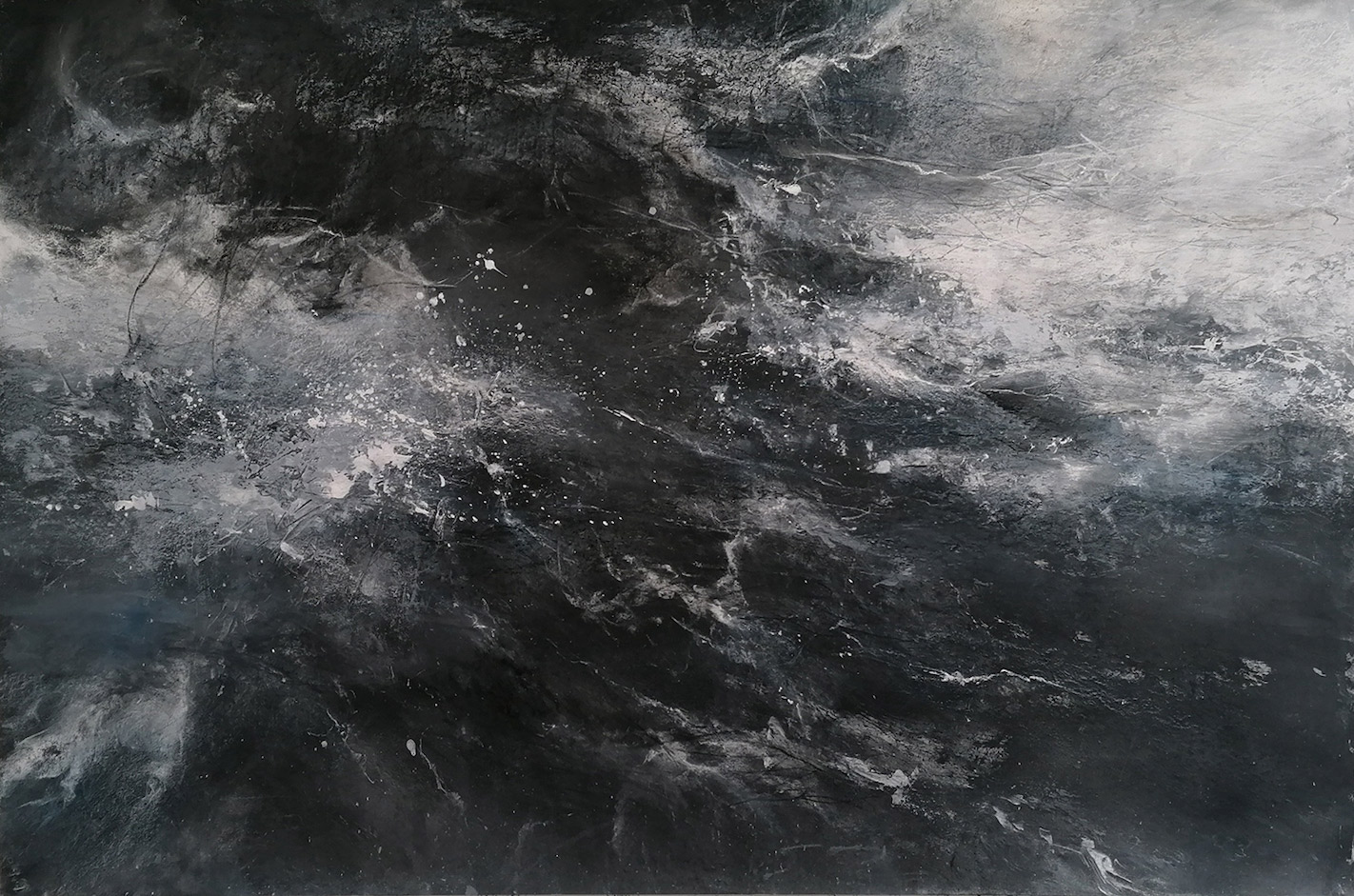 Janette Kerr The ebb and flow goes on forever 88 x 134cm