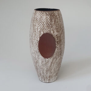 Emily Myers 24. Mini indent pot - brown
