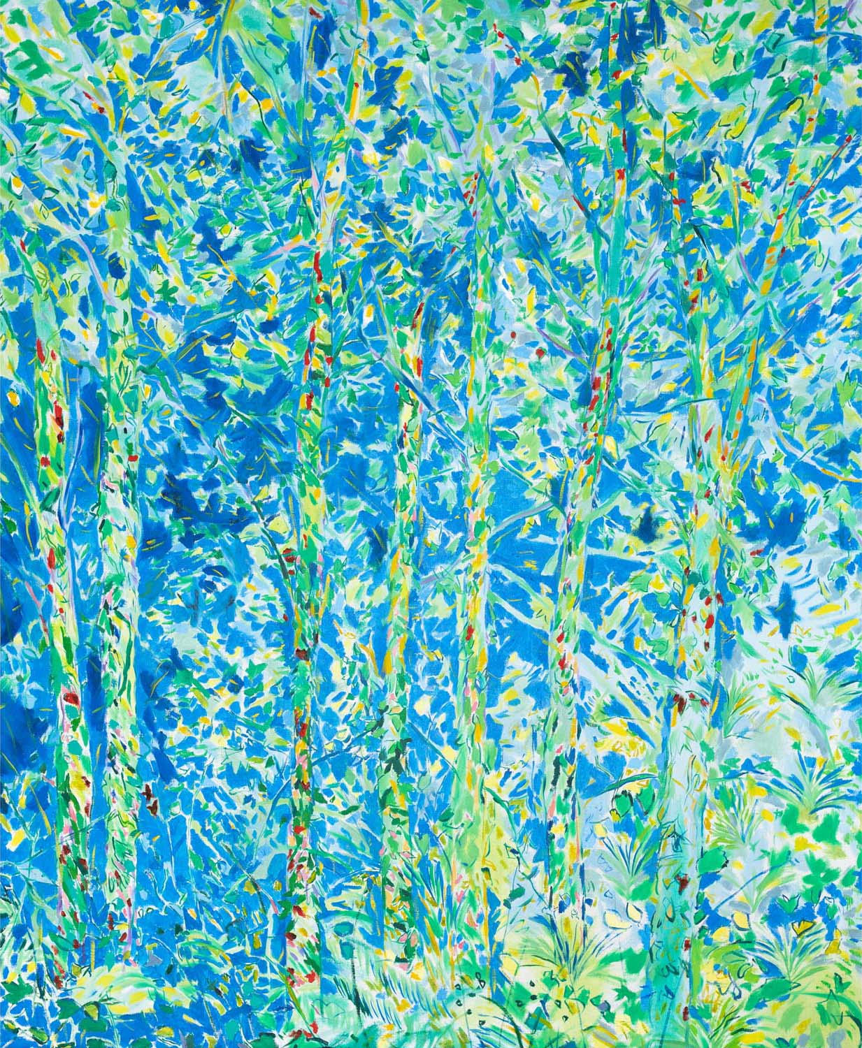 4.Pembrokeshire Woods with Rooks 176 x 143cm-cropped
