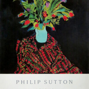 Philip Sutton RA Flower painting 1992 Agnews