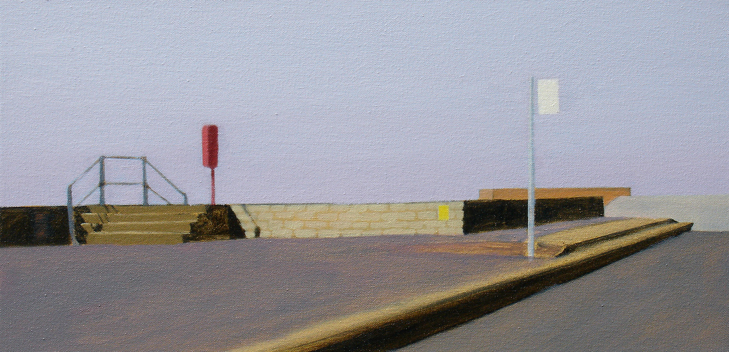 Alex-Lowery-West-Bay-284,-2016,-25x50-cm,-oil--on-canvas