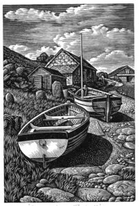 Howard Phipps Beached Boats, Penberth
