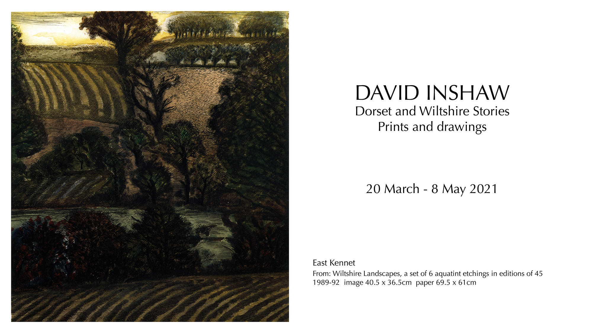 David Inshaw exhibition image