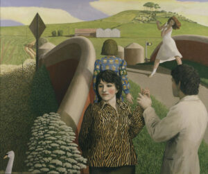 David Inshaw Hand holding