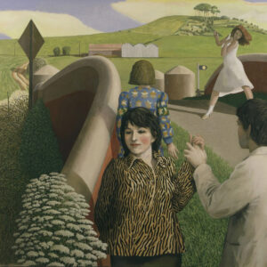 David Inshaw Hand holding