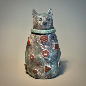 Derek Matthews 16. Cosmic Cat Flask