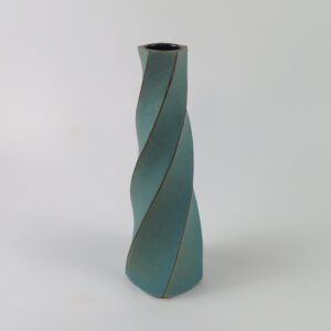Emily Myers 39. Twist faceted vase