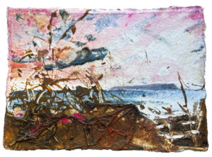 Frances Hatch Bluster. Portland from Osmington Mills.