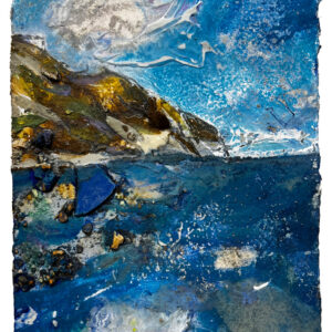 Frances Hatch Cloud Mirror. White Nothe from Ringstead Bay