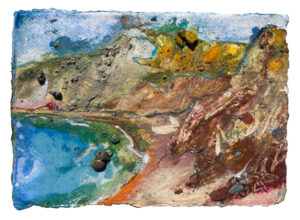 Frances Hatch Worbarrow Bay Perfumed by Gorse.