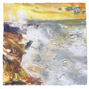 Frances Hatch Sunrise Swell. Portland Harbour.