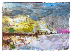 Frances Hatch White Nothe in Rose and Silver