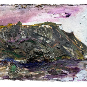 Frances Hatch White Nothe in Ultramarine Violet. Ringstead Bay.