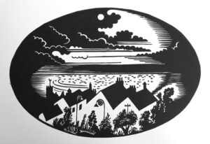 Hugh Dunford Wood Full Moon on Christmas Night