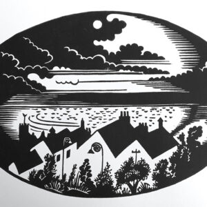 Hugh Dunford Wood Full Moon on Christmas Night