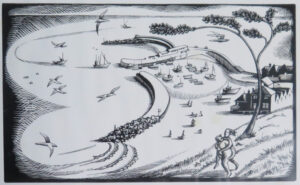 Hugh Dunford Wood Springtime on the Cobb