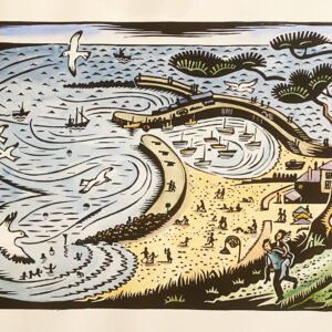 Hugh Dunford Wood The Cobb in Spring