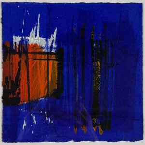 Martyn Brewster Monoprint (Heartsong series)