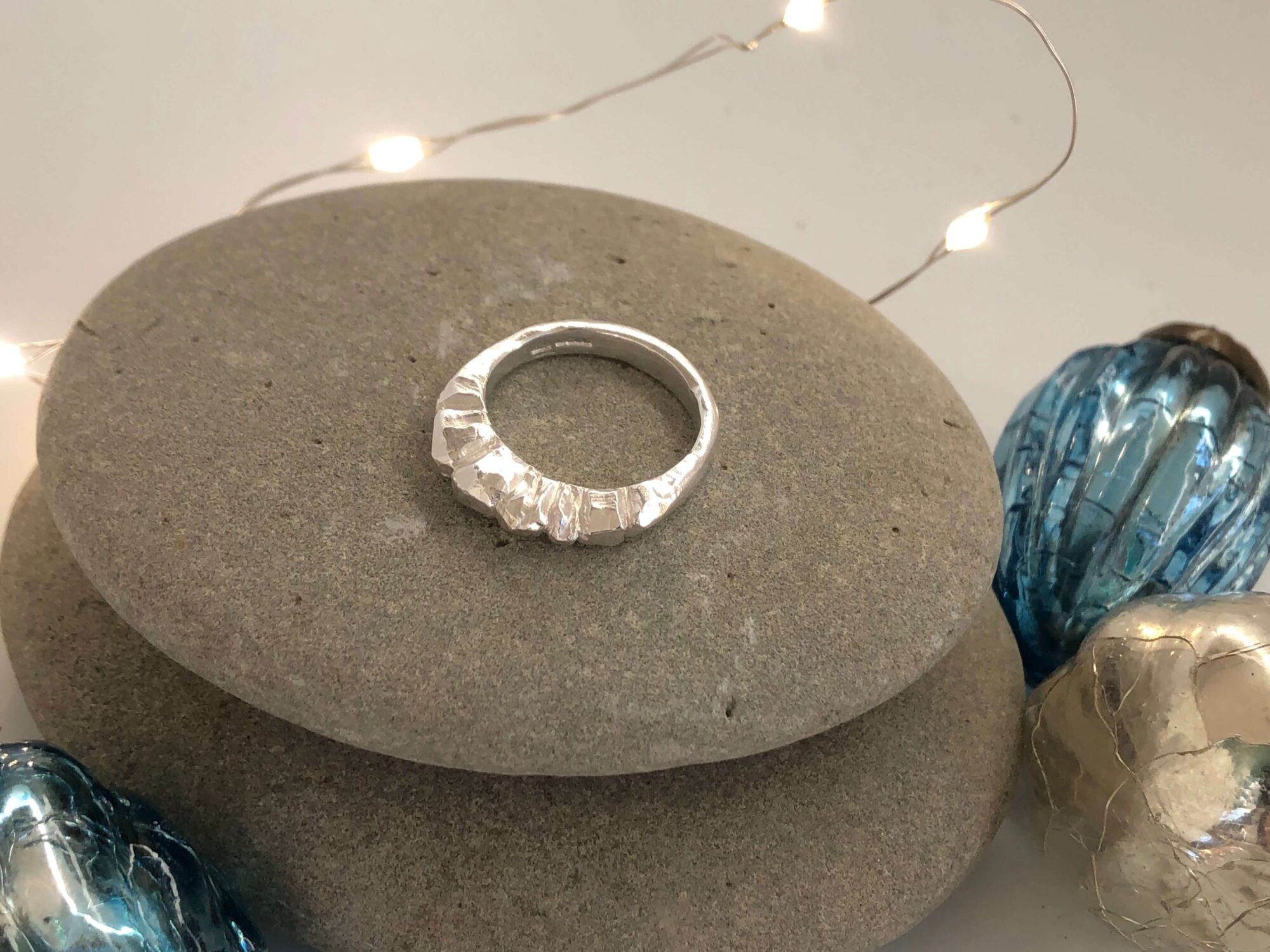 Crystal Johnson Rock Ring