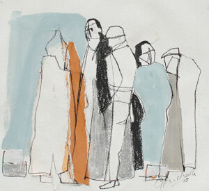 Clare Trenchard Waiting for the Boats to Come in